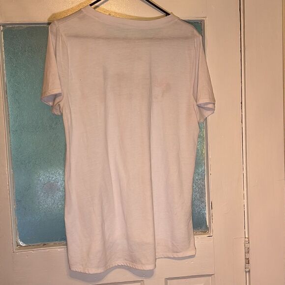 Disney Women’s Mickey Mouse and Friends White short sleeve Tshirt XXL - Picture 6 of 6